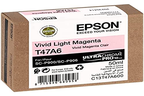 Epson Tintenpatrone T47A6 Original Vivid Light Magenta C13T47A600 von Epson