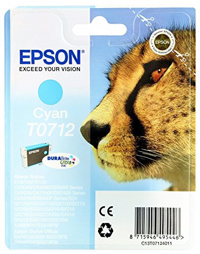 Epson Tintenpatrone d78/dx4000/4050/5000/5050/6000 cyan (c13t071240) von Epson