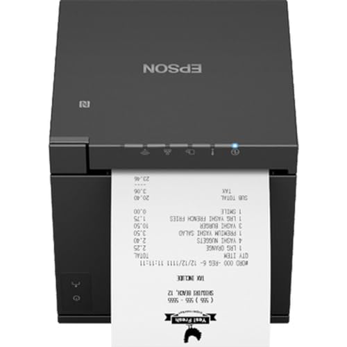 Epson TM-m30III Standard Model, Black - UK Wired Thermal Pos, C31CK50112A0 von Epson