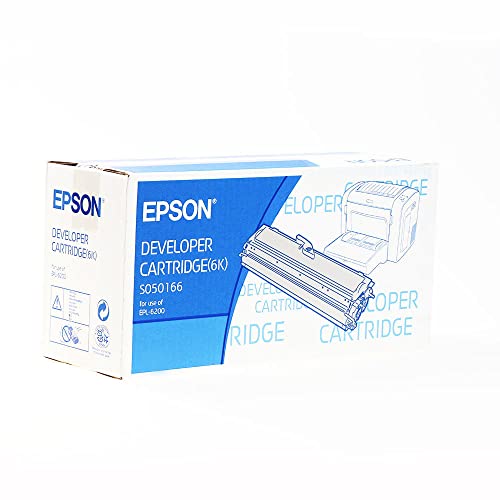 Epson Tonerpatrone N6200 schwarz 6 K Toner für Laserdrucker (6.000 Seiten, EPL-N6200, 350 x 120 x 169 mm, 730 g) von Epson
