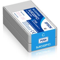 Epson - Ink Cyan (C33S020602) SJIC22P(C) (C33S020602) von Epson