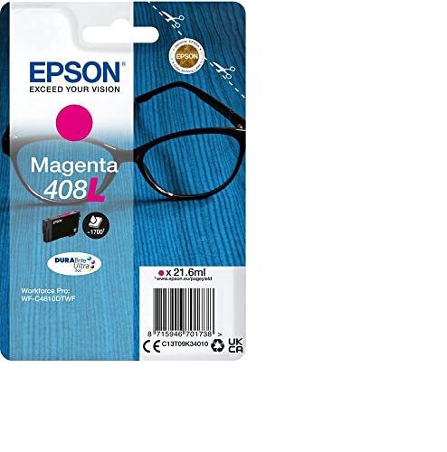 Singlepack Magenta 408L DURABrite Ultra Ink Singlepack Magenta 408L DURABrite Ultra Ink von Epson