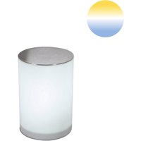 Epstein-Design Apollo CCT-LED Stehleuchte / Lichtsäule mit ZigBee Höhe: 31 cm, weiß von Epstein-Design