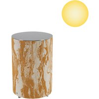 Epstein-Design Apollo Sahara LED Stehleuchte / Lichtsäule Höhe: 31 cm, Sandstein von Epstein-Design
