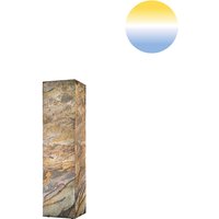 Epstein-Design Eifel im Herbst CCT-LED Stehleuchte / Lichtsäule mit ZigBee Höhe: 35 cm, Schiefer von Epstein-Design