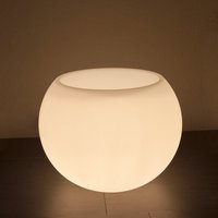 Epstein-Design Flora Dekoleuchte / Pflanztopf Ø: 65 cm, weiß, ohne Schalter von Epstein-Design