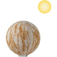 Epstein-Design Kugel Sahara Stationär LED Bodenleuchte Ø: 30 cm, Sandstein von Epstein-Design