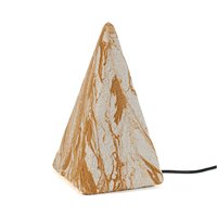 Epstein-Design Pyramide Sahara LED Außenleuchte Höhe: 36 cm, Sandstein von Epstein-Design