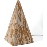 Epstein-Design Pyramide Sahara RGBCCT-LED Außenleuchte mit ZigBee Höhe: 73 cm, Sandstein von Epstein-Design