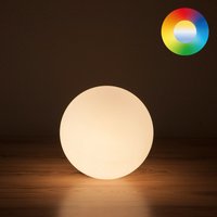Epstein-Design Snowball RGB-LED Akku- / Kugelleuchte Ø: 30 cm, weiß von Epstein-Design