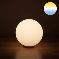 Epstein-Design Snowball Stationär CCT-LED Kugelleuchte mit ZigBee Ø: 30 cm, weiß von Epstein-Design