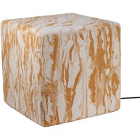 Epstein-Design Würfel Sahara RGBCCT-LED Außenleuchte mit ZigBee 45 cm, Sandstein von Epstein-Design
