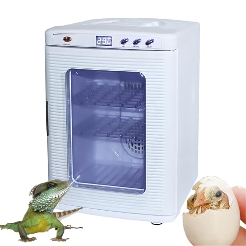 EpyGnom 25L Portable Reptile Science Laboratory Incubator Temperature Controlled 5°C-60°C for Small Reptiles Cooling and Heating Digital Brooders Thermostat Box for Reliable Hatching White EpyGnom 25L Portable Reptile Science Laboratory Incubator Temperature Controlled 5°C-60°C for Small Reptiles Cooling and Heating Digital Brooders Thermostat Box for Reliable Hatching White von EpyGnom