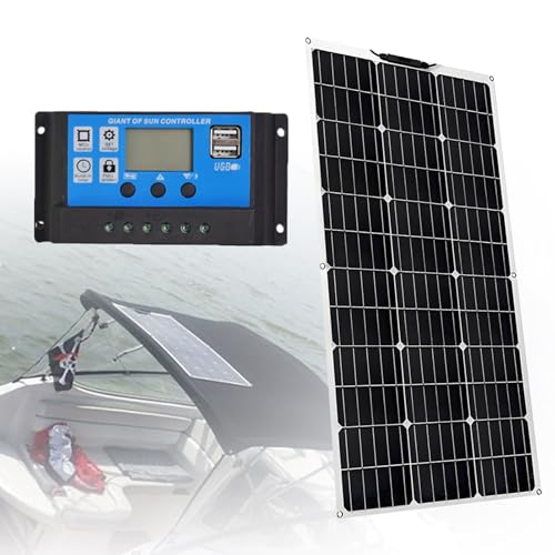 EpyGnom 300W Solarpanel-Kit Flexibel 12V Monokristallines Solarpanel 18V Photovoltaik Solarmodul 40A Solarladeregler Off Grid Solar System für RV Boot Wohnwagen Camping Häuser Batterien 1 * 300W EpyGnom 300W Solarpanel-Kit Flexibel 12V Monokristallines Solarpanel 18V Photovoltaik Solarmodul 40A Solarladeregler Off Grid Solar System für RV Boot Wohnwagen Camping Häuser Batterien 1 * 300W von EpyGnom