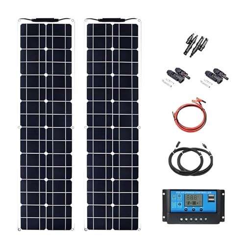 EpyGnom 400 W 18 V Flexibles Monokristallines Solarmodule 1 Paar Solarmodul-Verlängerungskabel mit Schwarzem und Rotem Pv-Anschluss für Inselsysteme Wohnmobile Boote und Dächer 2 * 400W EpyGnom 400 W 18 V Flexibles Monokristallines Solarmodule 1 Paar Solarmodul-Verlängerungskabel mit Schwarzem und Rotem Pv-Anschluss für Inselsysteme Wohnmobile Boote und Dächer 2 * 400W von EpyGnom