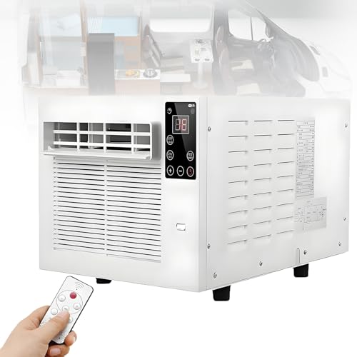 EpyGnom Mini Mobile Air Conditioner Cooler 280 W Portable Air Cooler Small Personal Air Conditioning Applicable Space 5-8 ㎡ Camping Zelt Klimaanlage Luftentfeuchter with Fernbedienung von EpyGnom