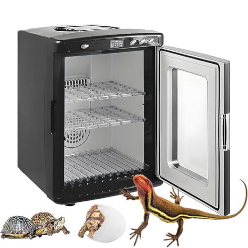 EpyGnom Reptile Egg Incubator Brutkasten für Reptilieneier Brutapparate für Reptilienlabore Temperaturregelung 5 °C–60 °C Wechselstrom Gleichstromversorgung für kleine Reptilien Black von EpyGnom