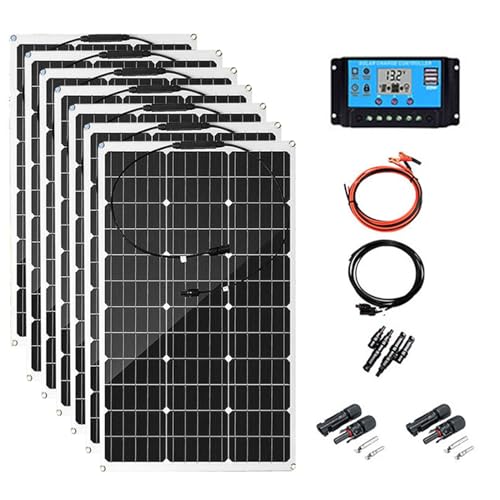 EpyGnom Solarpanel Photovoltaik Solarmodul 300W 18V Monokristallin Hohe Leistung Solarpanel Solarzelle Kit für 12V Kfz Batterie 40A Solarladeregler für Wohnmobil Camping Gartenhaus 7 * 300W EpyGnom Solarpanel Photovoltaik Solarmodul 300W 18V Monokristallin Hohe Leistung Solarpanel Solarzelle Kit für 12V Kfz Batterie 40A Solarladeregler für Wohnmobil Camping Gartenhaus 7 * 300W von EpyGnom