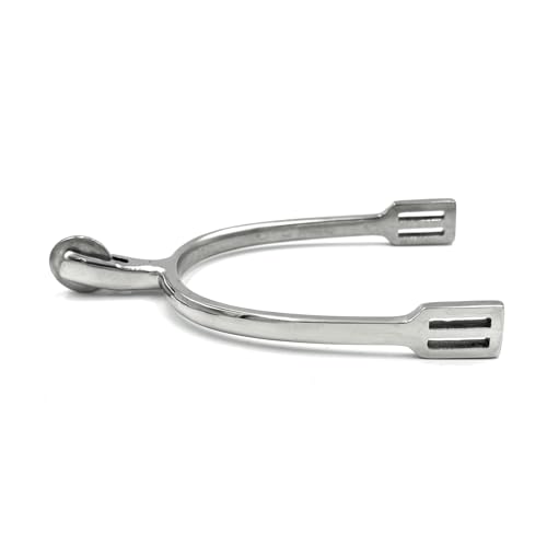Equine Smile ES1011 Radsporen Reitsporen Reiten Sporen Spur hochwertiger Edelstahl (Damen 40 mm) von Equine Smile