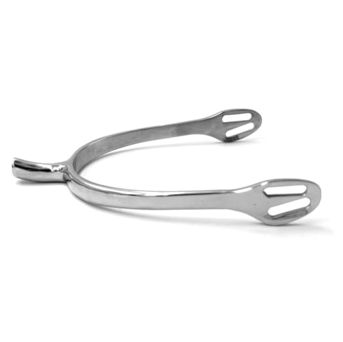 Equine Smile ES1091 ErgoSpur Prince of Wales Spur Reitsporen Reiten Sporen hochwertiger Edelstahl (Damen 20 mm) von Equine Smile