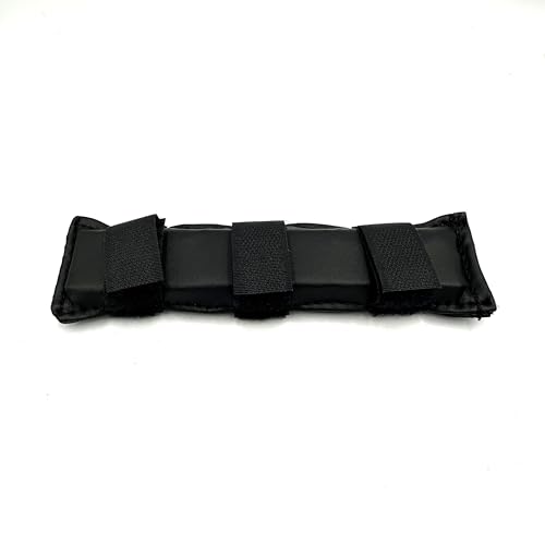 Equine Smile ES3023 Kinnkettenunterlage Kinnkettenschutz Kinnkettenschoner (Gel Schwarz) von Equine Smile