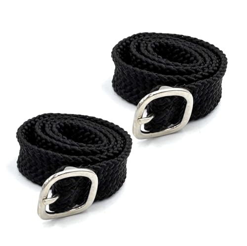 Equine Smile ES4006 Sporenreimen größenverstellbar für Sporen Ersatzriemen aus Starkes und weiches Nylon Sporenriemen Pferdespornriemen Reitsporenriemen Fixierung von Reitsporen von Equine Smile