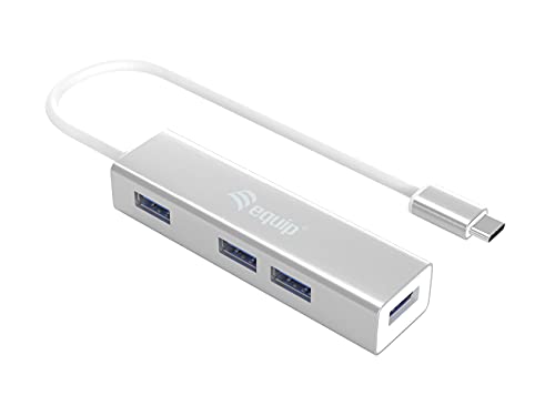 Equip 128958 USB-C-AUF-USB-3.0-HUBS MIT 4 Ports von Equip