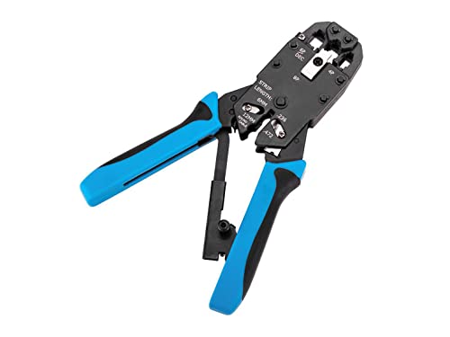 Equip 129409 Professionelles modulares Crimpwerkzeug RJ45 8P8C Profi 4P/2C 4P/4C 6P/4C Equip 129409 Professionelles modulares Crimpwerkzeug RJ45 8P8C Profi 4P/2C 4P/4C 6P/4C von Equip