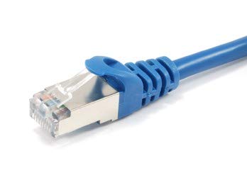 Equip Patchkabel RJ45 Cat6A S/FTP (S-STP) PIMF 3,00 m Blau von Equip