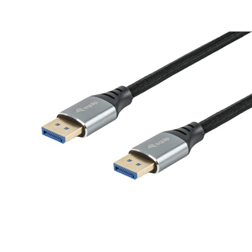 Equip DisplayPort 2.1 Premium-Kabel, 1,0 m, 16K/60Hz, 54 Gbps Equip DisplayPort 2.1 Premium-Kabel, 1,0 m, 16K/60Hz, 54 Gbps von Equip