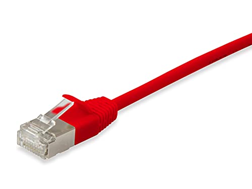 Equip Patchkabel Cat6A S/FTP 2xRJ45 Slim LSZH 2.00m rot von Equip