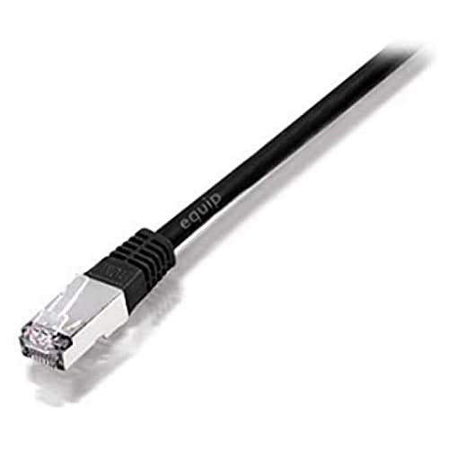 Equip Patchkabel Platinum RJ45 S/FTP Cat6A (SSTP) PIMF HF Polybeutel, 20,00 m, schwarz von Equip