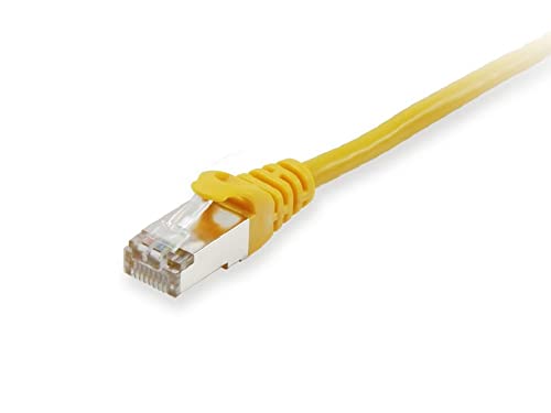 Equip Patchkabel RJ45 Cat6A S/FTP (S-STP) PIMF 7,50 m Gelb von Equip