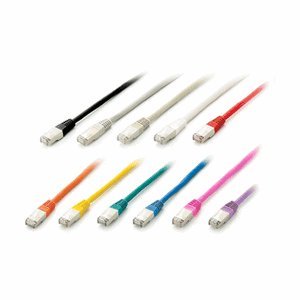 Equip Patchkabel Platinum RJ45 S/FTP Cat6A (SSTP) PIMF HF Polybeutel, 1,00 m, orange von Equip