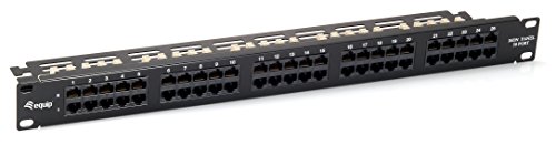 Equip Patchpanel 50 Ports x Cat3 19" 1HE ISDN schwarz Equip Patchpanel 50 Ports x Cat3 19" 1HE ISDN schwarz von Equip