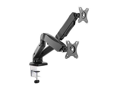 Equip Tischhalterung 17"-32" LCD VESA f. 2 Monitore, Schwarz Equip Tischhalterung 17"-32" LCD VESA f. 2 Monitore, Schwarz von Equip