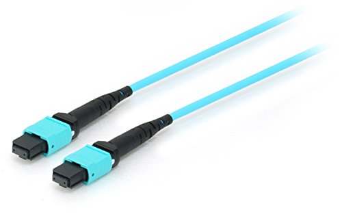 Equip Trunk LWL-Patchkabel (MTP->MTP 50/125mμ 10,00 m Multimode OM4 türkis Polybeutel) von Equip