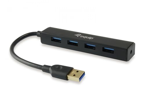 Equip USB-Hub 4Port USB 3.0, schwarz von Equip
