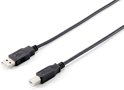 Equip USB Kabel A -> B St/1,00 m Polybeutel, schwarz Equip USB Kabel A -> B St/1,00 m Polybeutel, schwarz von Equip