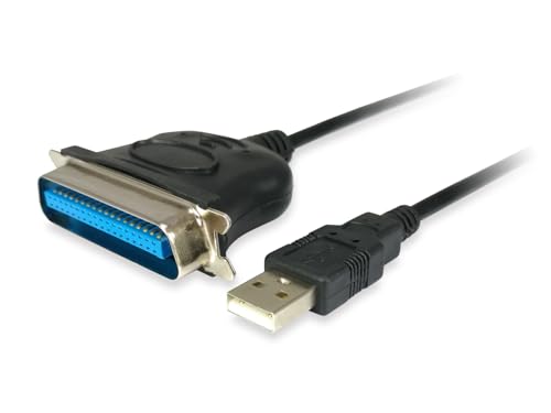Equip USB auf Parallel Adapterkabel 1.5m schwarz Equip USB auf Parallel Adapterkabel 1.5m schwarz von Equip