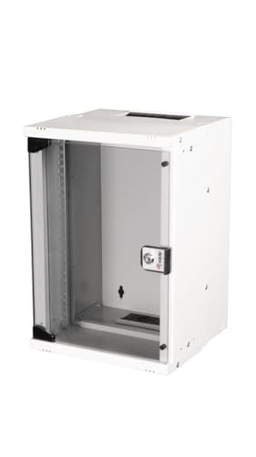 Equip Wandgehäuse 10" 09U 300x300mm grau von Equip
