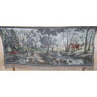 Vintage Gobelin Teppich, Wandteppich Wandteppich, Tagesdecke, Rustikaler Schöne Landschaft, Geschenkidee von EraRetro