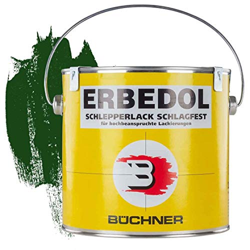 Erbedol | Schlagfester Lack | John Deere | SL6330 | bis 1987 | grün | 2,5 l | Traktor | Landmaschinen | Traktor marken | Instandhaltung | Farbe | schlagfest SL6330 - bis 1987-2,5 l - grün von Erbedol