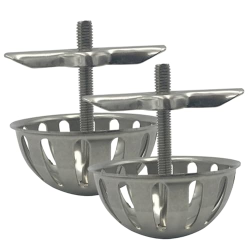 2pcs Urinsimer Edelstahl Pilzform geformtes Sieb Abdeckungsabdeckung Urinale für Männer für öffentliche Toiletten Restaurants Cafes Bars Schulen Spüle Sieb von Ercoiong