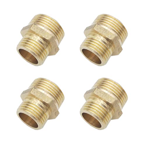 Messing -Rohr -Anschläge Reduzierer -Hex -Nippeladapter 1/2 npt x 3/4 npt männliches Gewinde, ungefähr 3/2 '' Länge Reduktierende männliche Rohrverbindung Messing -Rohr -Anschläge Reduzierer -Hex -Nippeladapter 1/2 npt x 3/4 npt männliches Gewinde, ungefähr 3/2 '' Länge Reduktierende männliche Rohrverbindung von Ercoiong