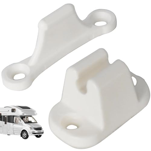 RV-Tür-Retainer weiße Silikonquadrat-RV-Türhalter T-Form Stopper Stützbehälter für Wohnwagen, Wohnmobil, Bootshalter, um offen zu bleiben von Ercoiong