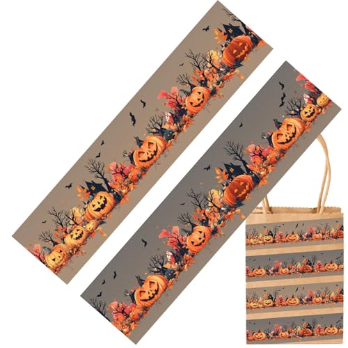 Erconsso Bastelklebeband - Deko Klebeband Mit Aufklebern,Dekoratives Rollen-Set mit Gothic Stickern für Feiertage Schule Festtage Scrapbook Tagebuch Basteln Geschenkverpackung von Erconsso