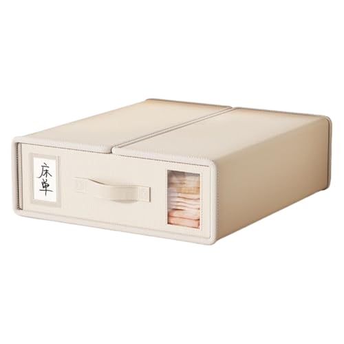 Erconsso Bettwäsche Organizer,Stapelbarer Bettwäsche Organizer Für Schrank - Box mit Sichtfenster staubdichte Behälter für Wohnheim Hochschule Kleiderschrank Kinder Erconsso Bettwäsche Organizer,Stapelbarer Bettwäsche Organizer Für Schrank - Box mit Sichtfenster staubdichte Behälter für Wohnheim Hochschule Kleiderschrank Kinder von Erconsso