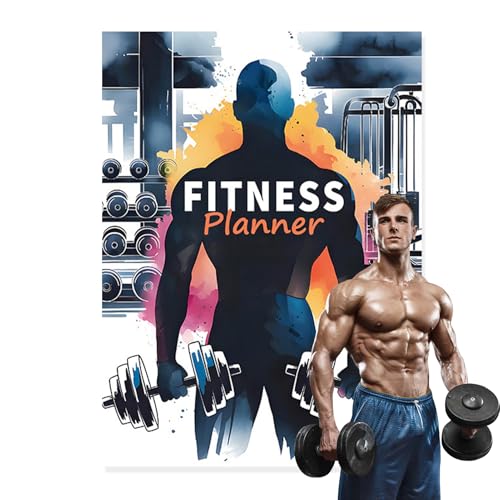 Erconsso Fitness-Tagebuch | Workout-Logbuch | Übungs-Notizbuch für den täglichen Gesundheits-Tracker für persönlichen Fortschritt, Fitnessstudio, Zuhause, Bodybuilding, Damen und Herren Erconsso Fitness-Tagebuch | Workout-Logbuch | Übungs-Notizbuch für den täglichen Gesundheits-Tracker für persönlichen Fortschritt, Fitnessstudio, Zuhause, Bodybuilding, Damen und Herren von Erconsso