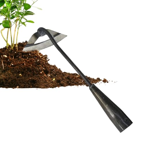 Erconsso Hacken Für Gartenarbeit - Grabhacke Mit Lochblatt | Graben Auflockern Unkrautjäten Für Blumenbeet Weinberg Rasen Landschafts- Und Setzlingspflege von Erconsso